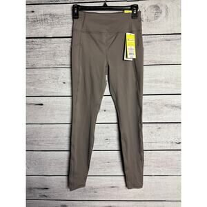 NWT Ladies All in Motion Dark Brown Brushed Sculpt High Rise Leggings - Small